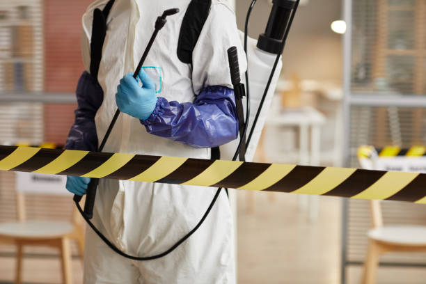 Professional Biohazard Cleanup technician working in Dugway, UT